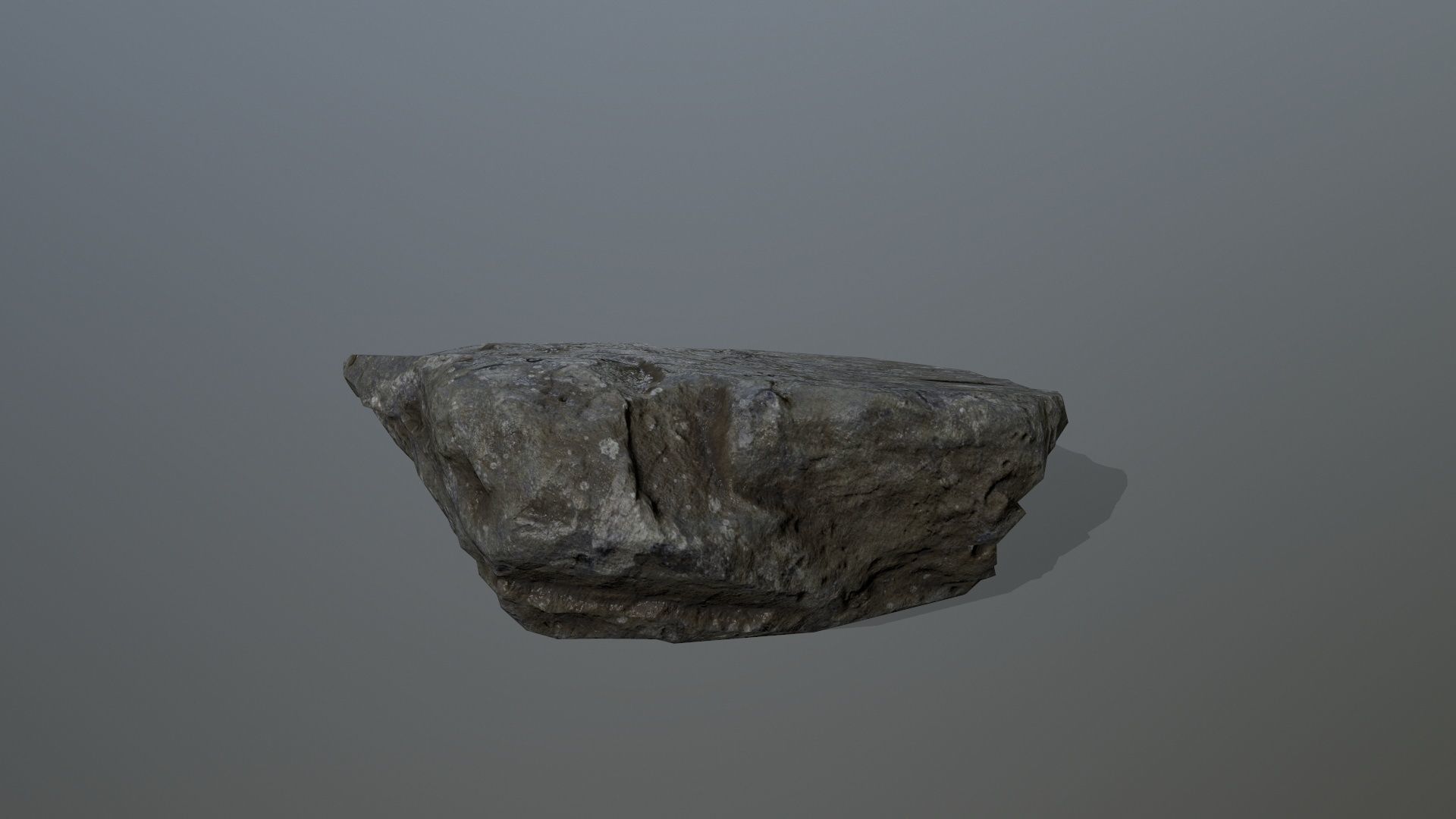 Rock Set Low-poly 3D model_3