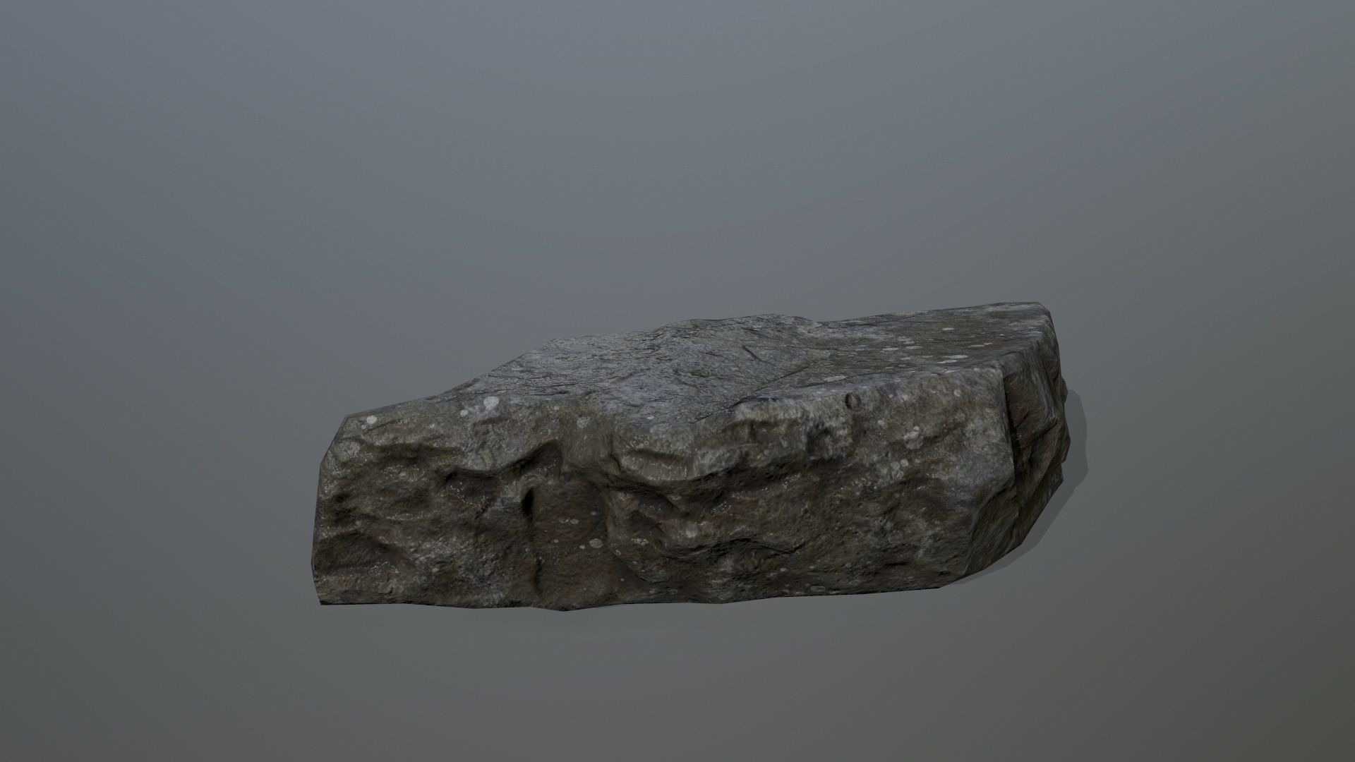 Rock Set Low-poly 3D model_16