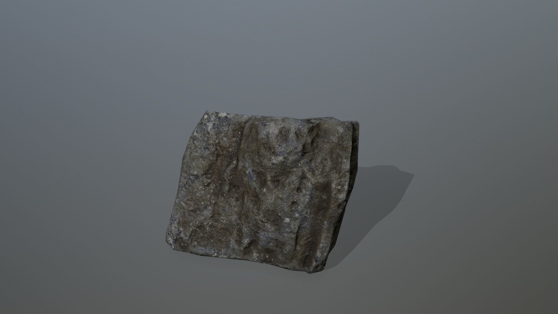 Rock Set Low-poly 3D model_13