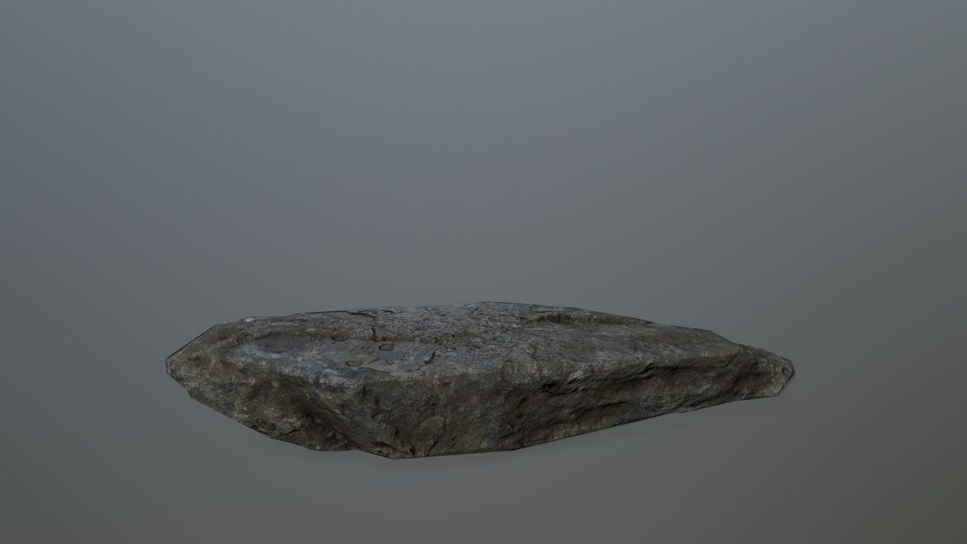 Rock Set Low-poly 3D model_5