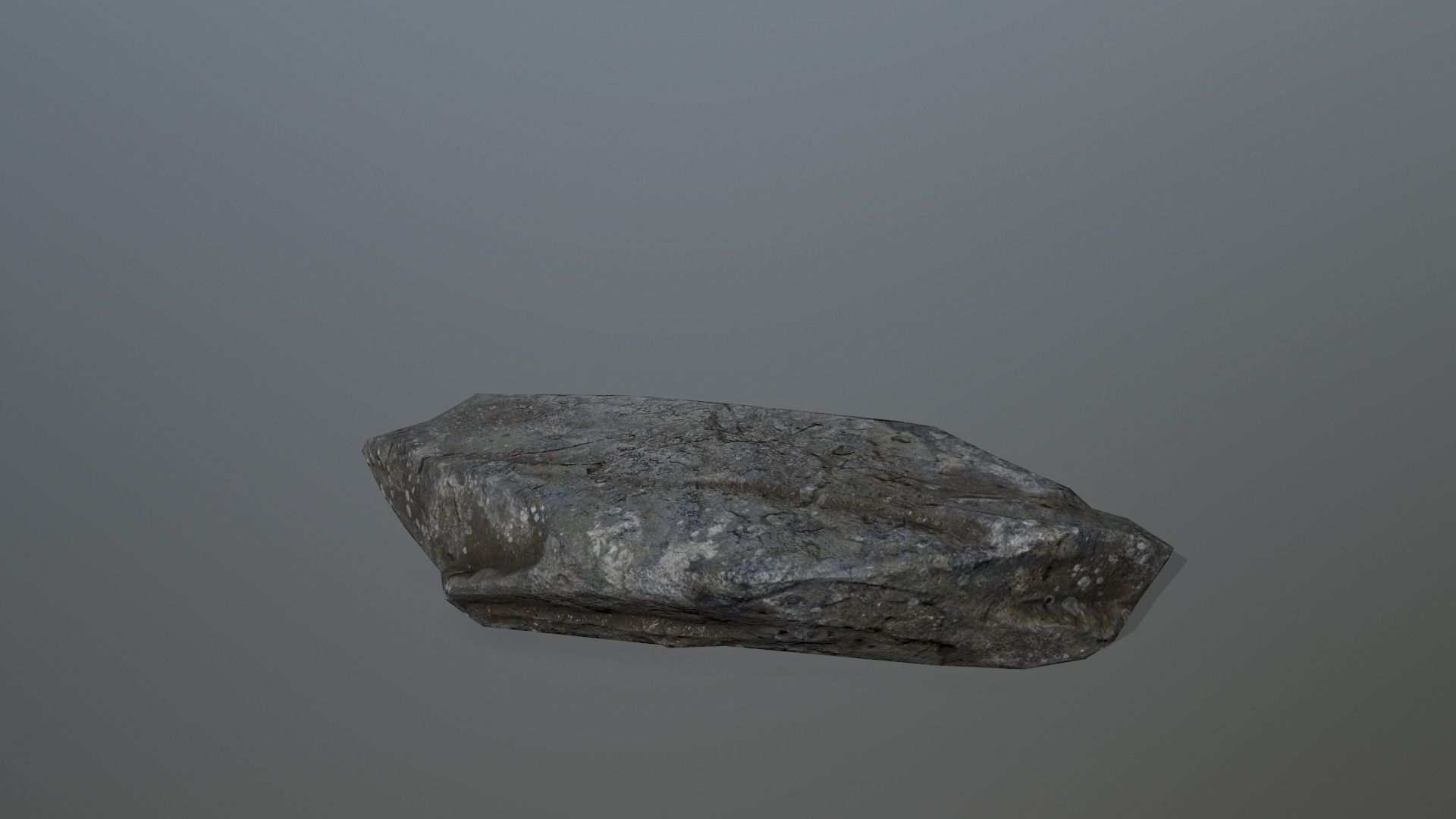 Rock Set Low-poly 3D model_6