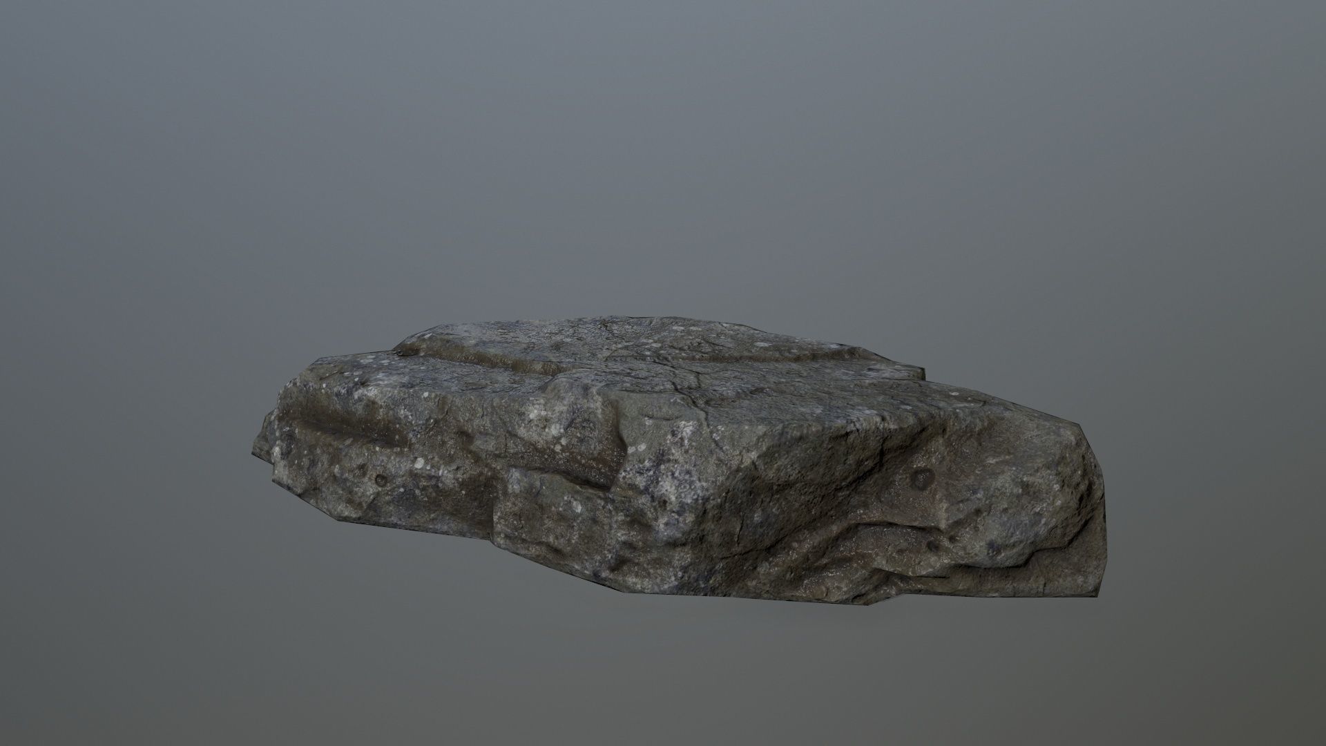 Rock Set Low-poly 3D model_14