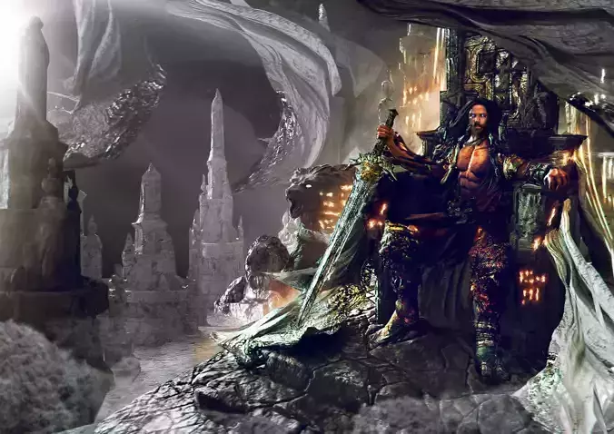 Throne Medieval Viking