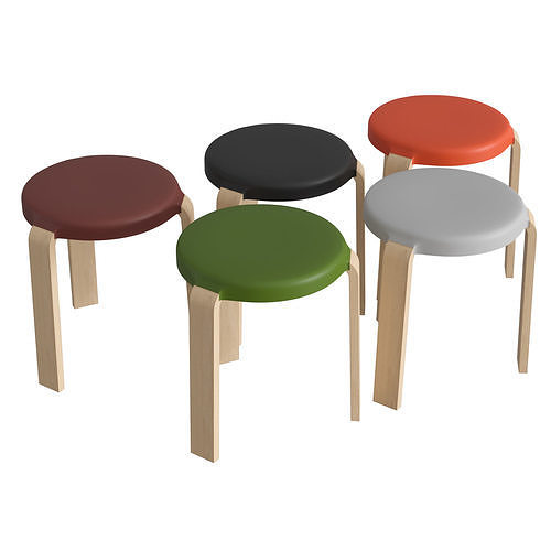 Tap Stool 3D model
