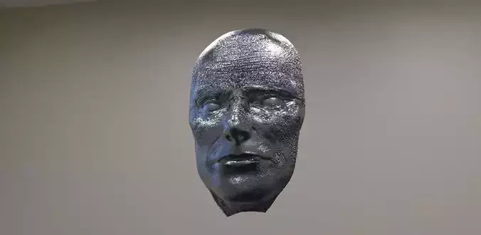 Mask baroque Dark 3D model