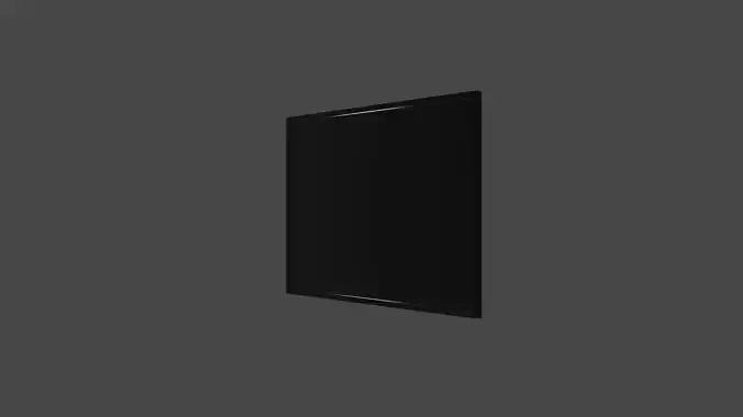 3d Television Model square