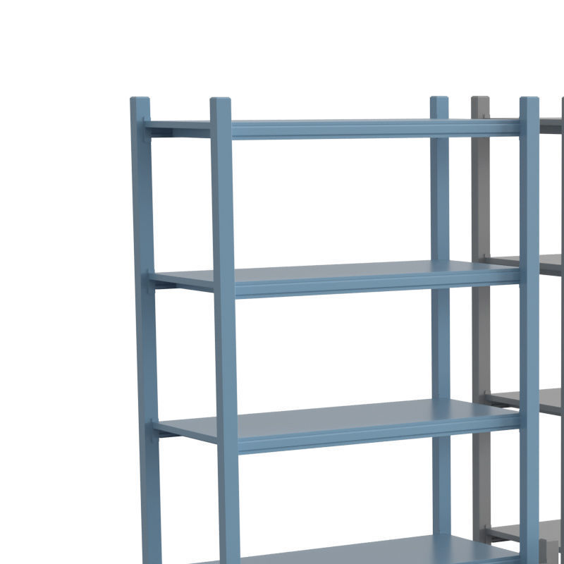 Work Bookcase 3D model_1