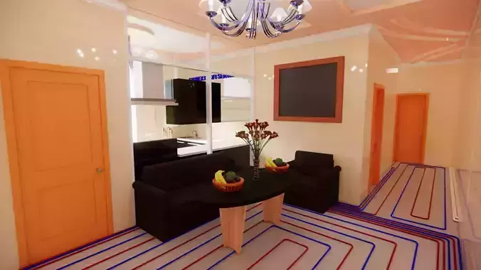Revit interior and mep Free 3D model