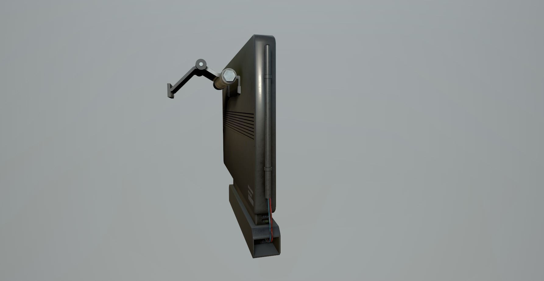 Sci-Fi Display Panel Low-poly 3D model_14