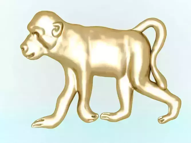 Monkey for jewelry - Monkey for ring - Monkey for pendant - N550