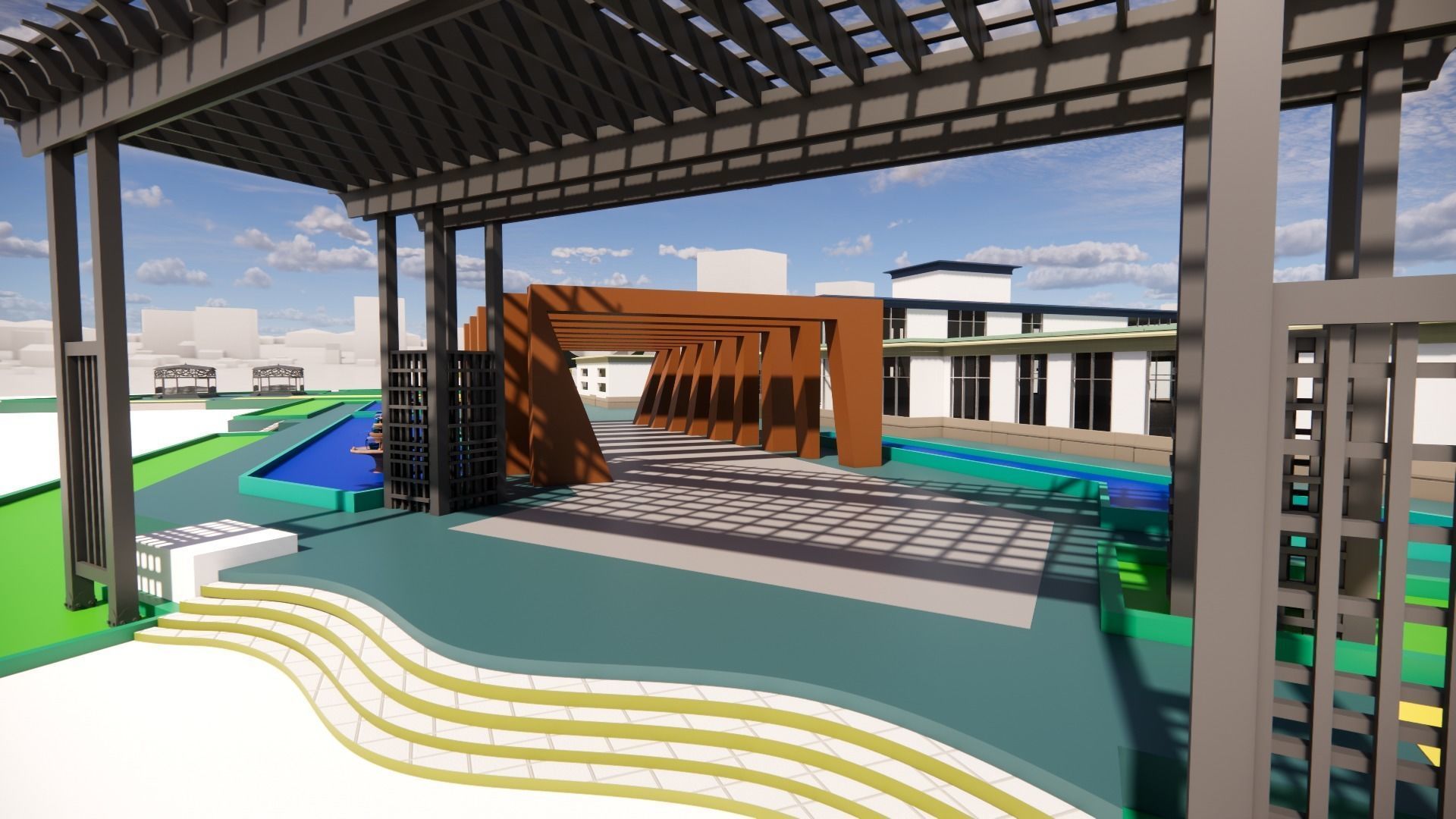 Revit building Free 3D model_1