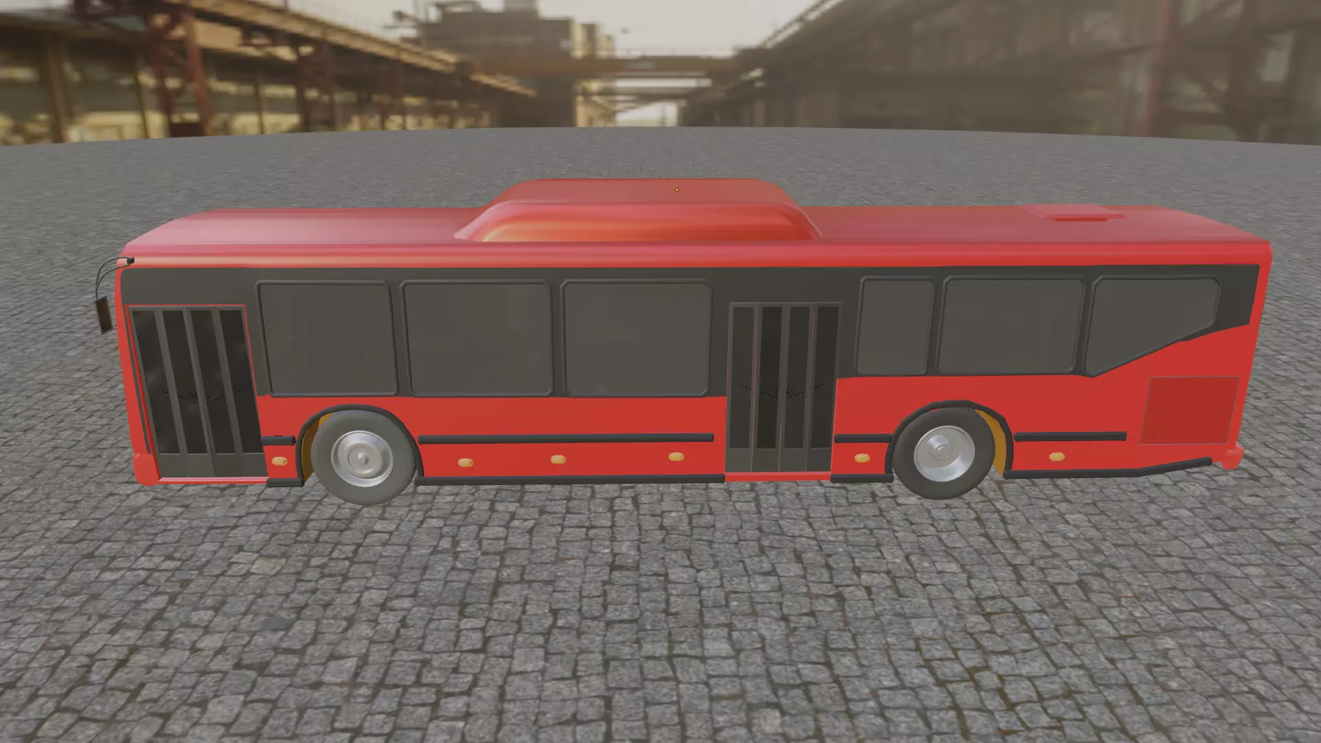 DTC Bus Free 3D model