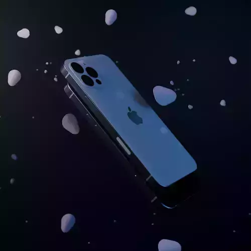 iPhone 12 pro max 3D model