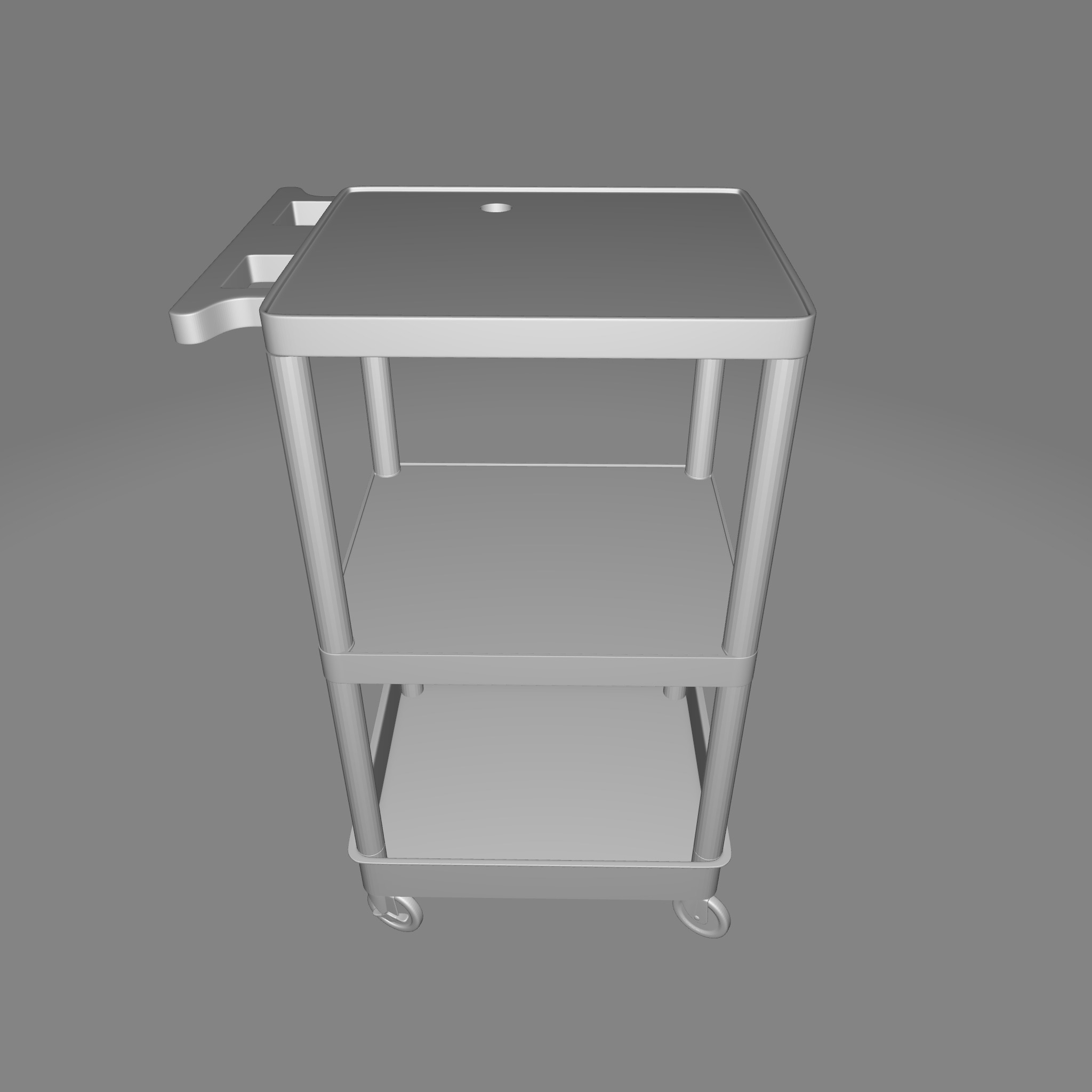 Utility Cart 3D model_6