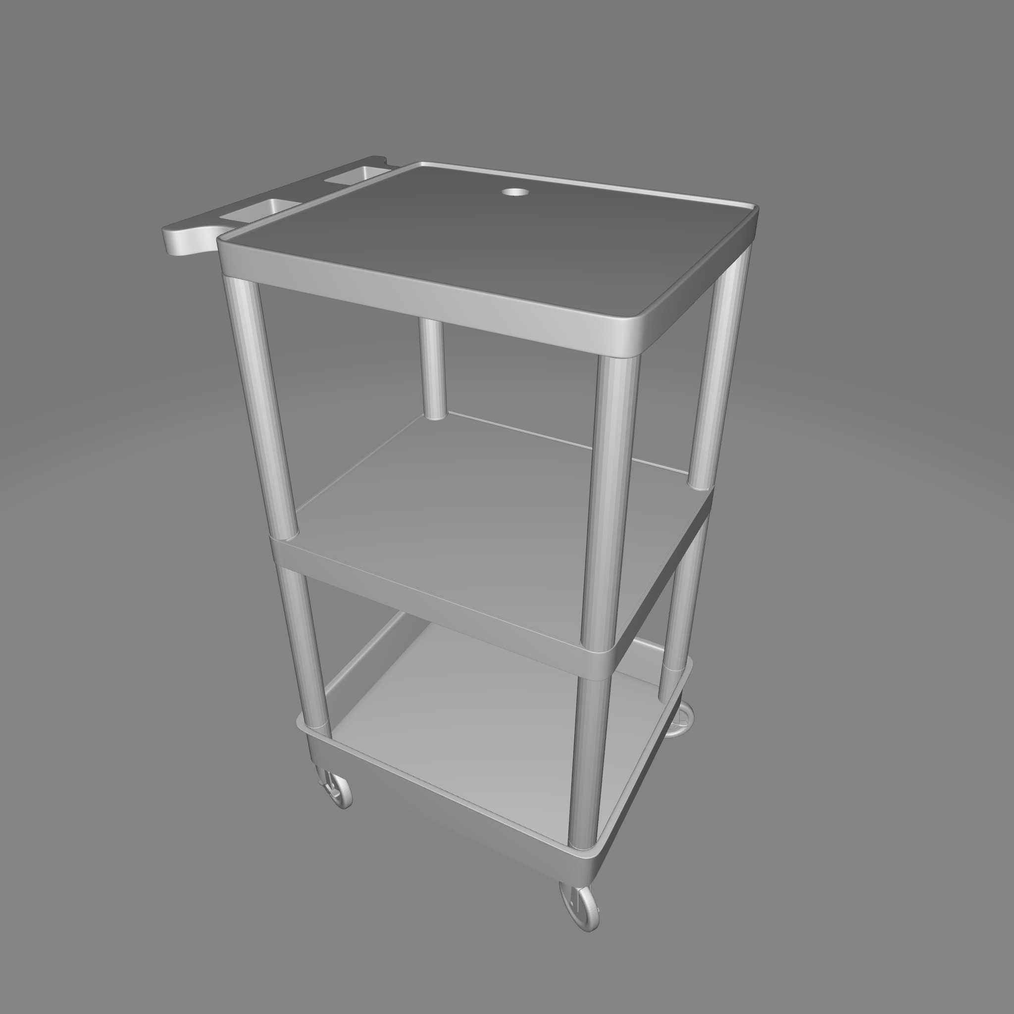 Utility Cart 3D model_4