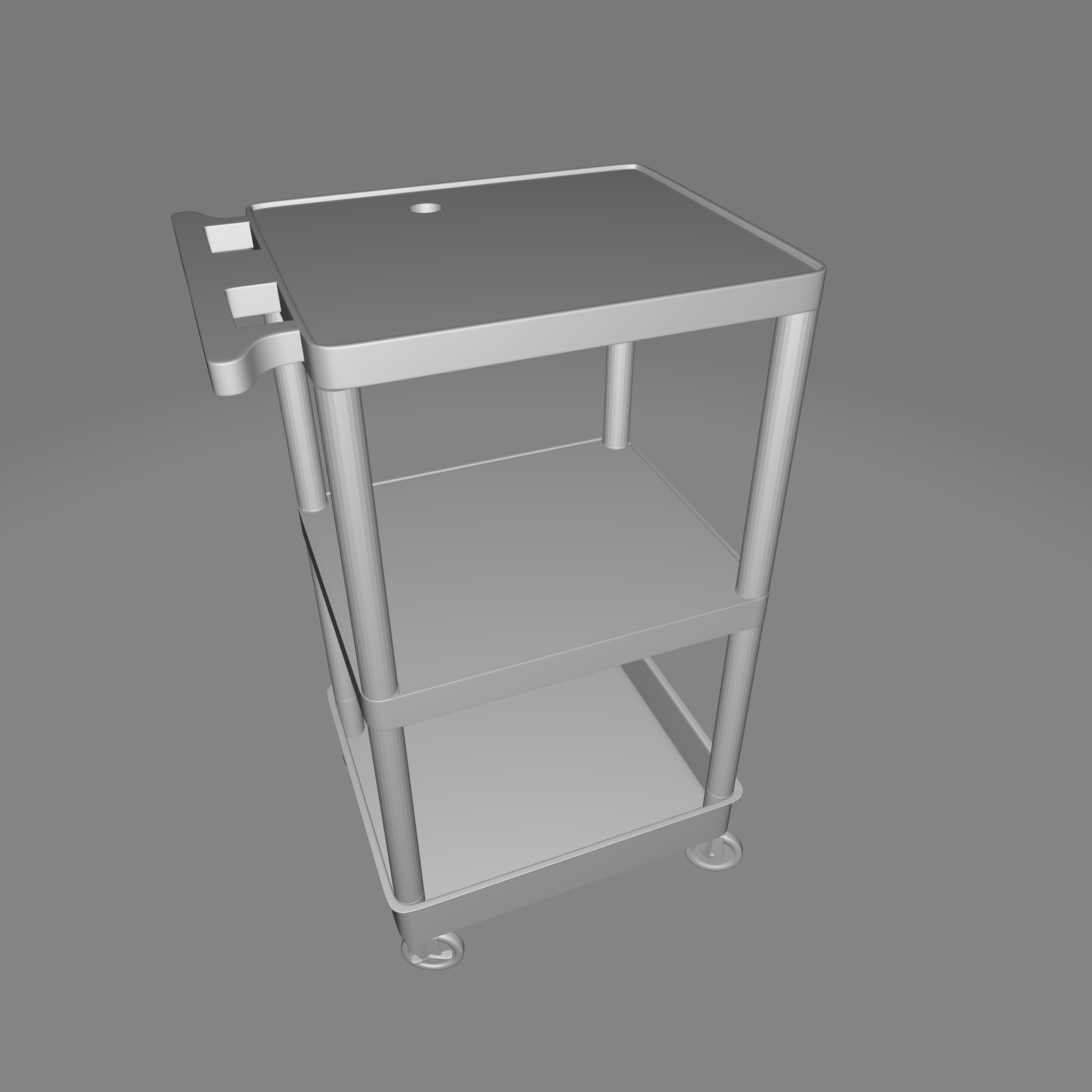 Utility Cart 3D model_5
