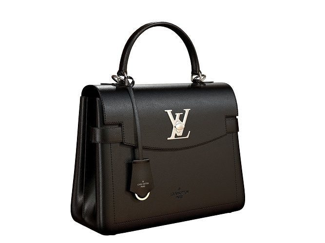Louis Vuitton Lockme Ever BB Black Bag Low-poly 3D model