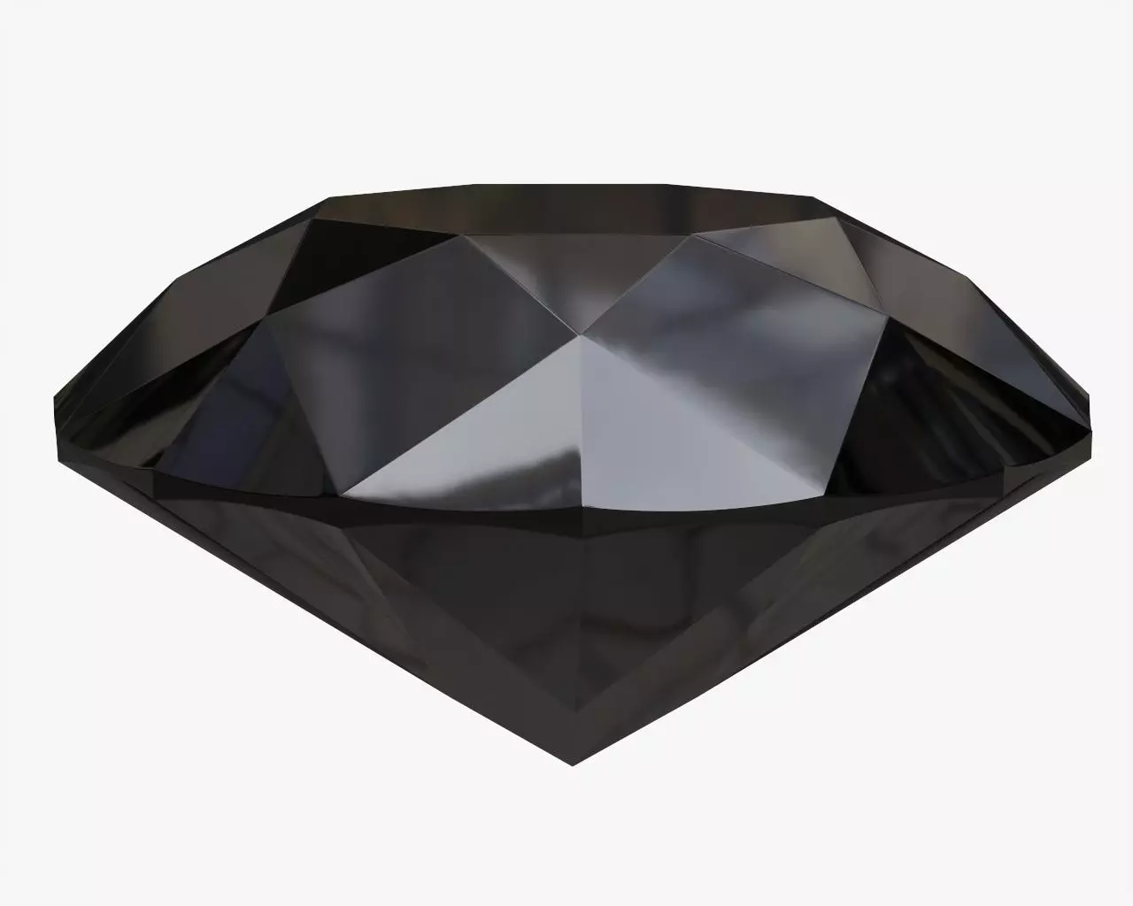 Black diamond 3D model