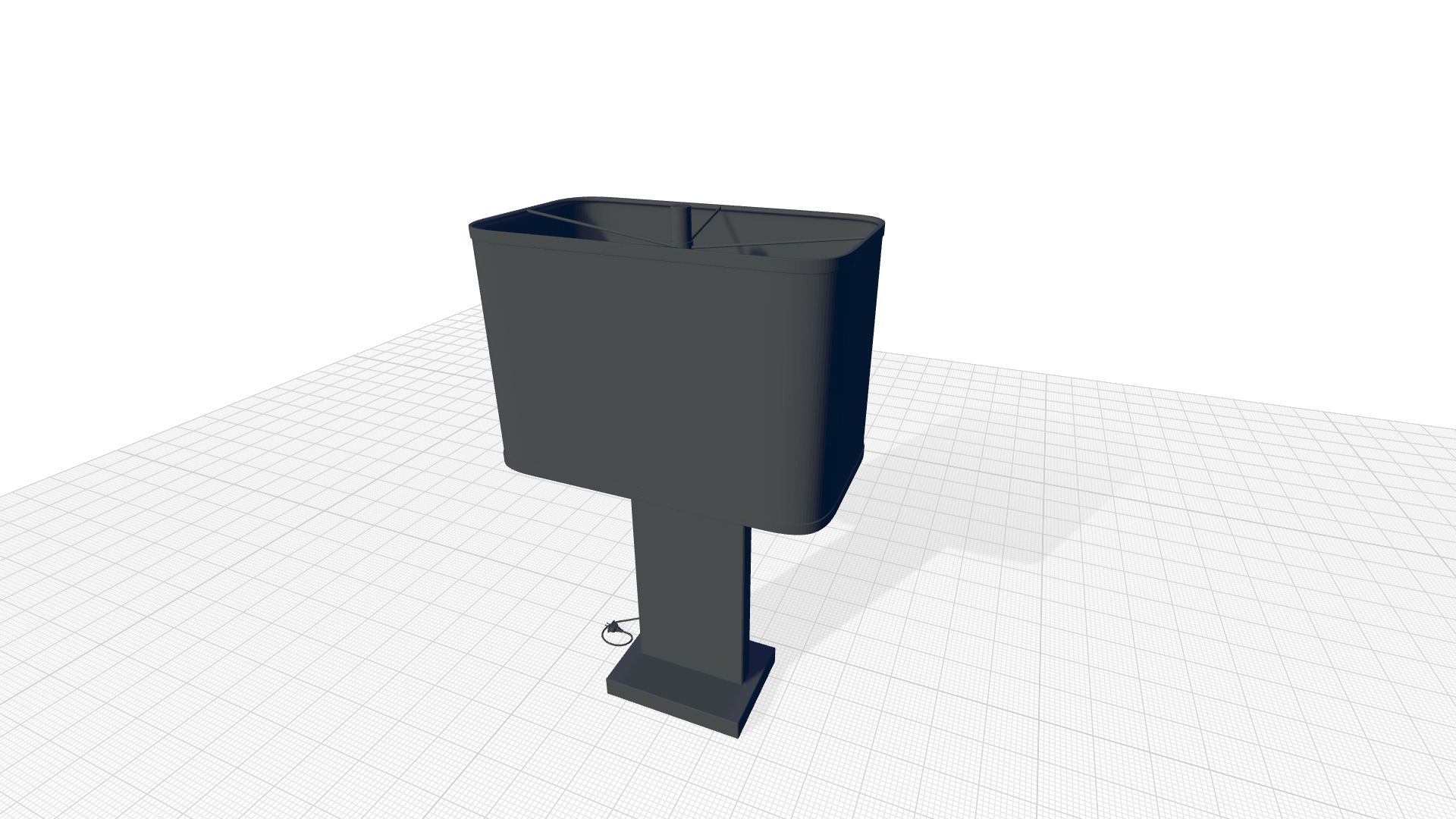 Otley Table Light Lamp 3D model_5