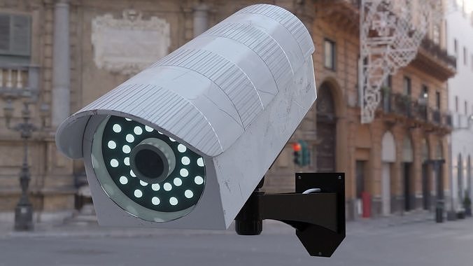 Security Camera 3D model