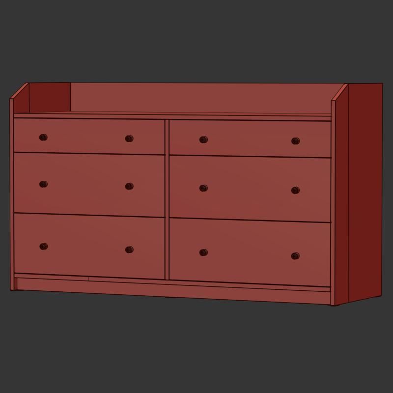 ikea HAUGA v5 3D model_4
