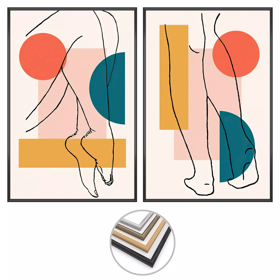 Wall Art Set 3492 3D model_0