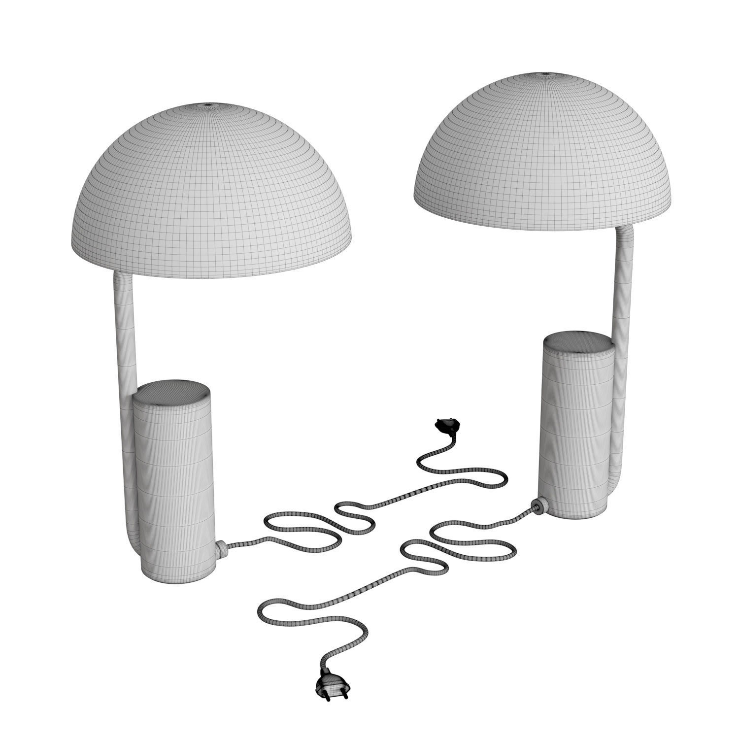 Cap Table Lamp 3D model_4