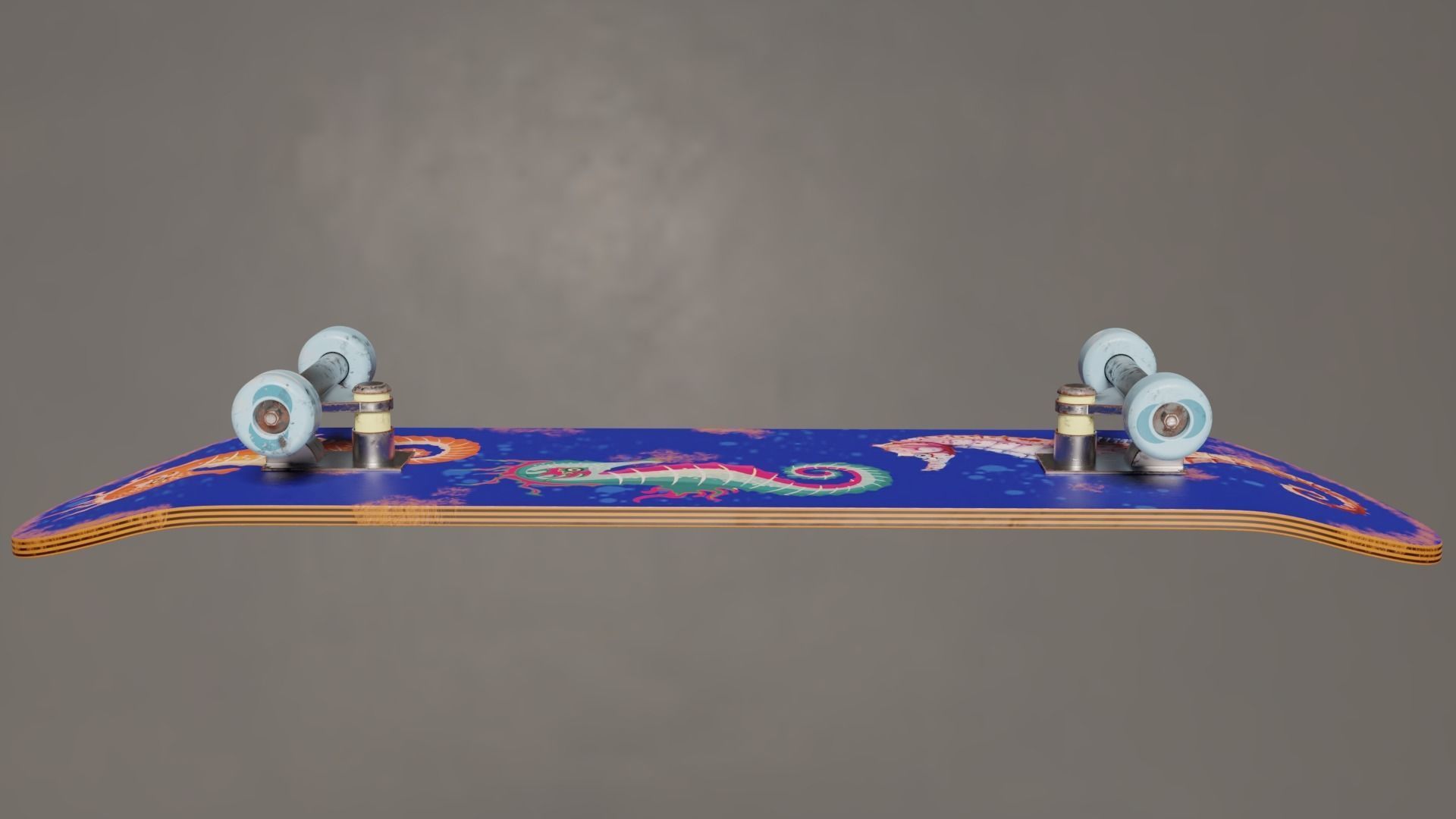 Skateboard 3D model_12