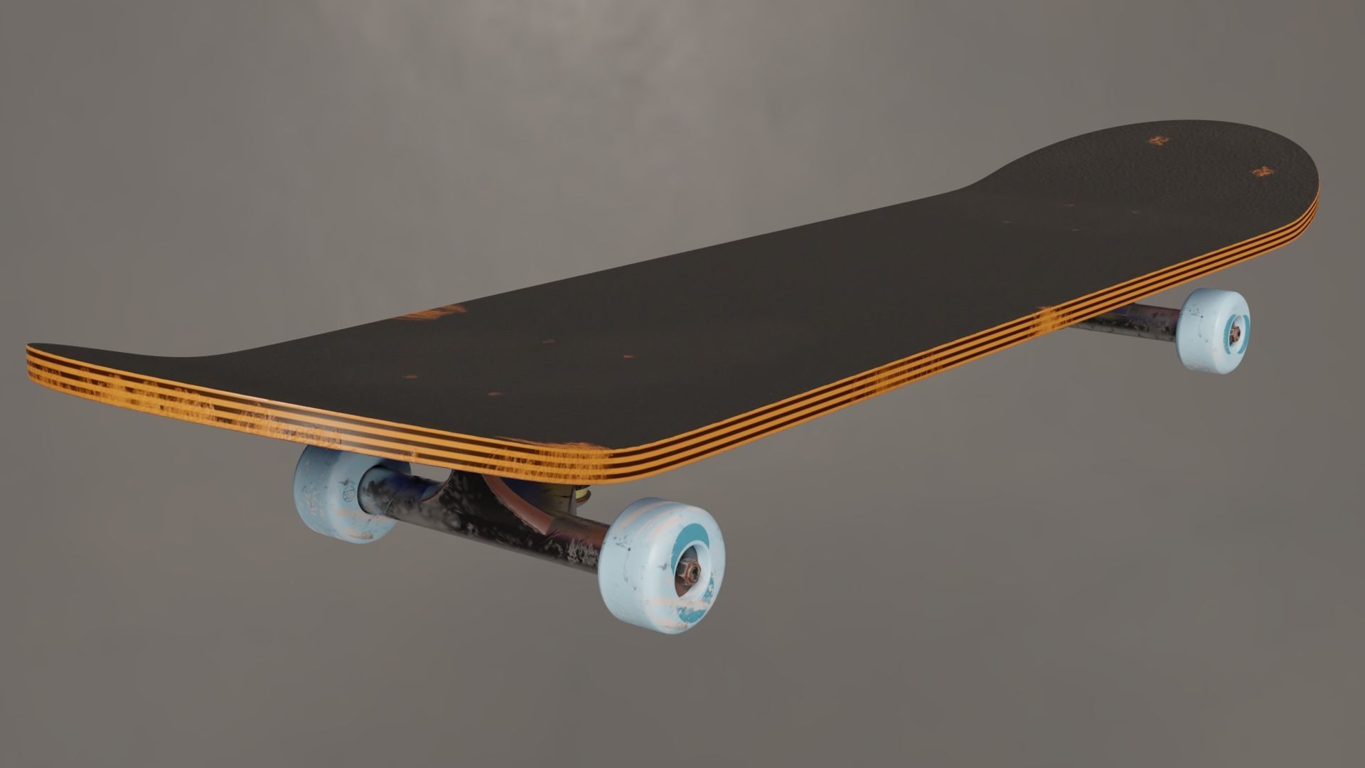 Skateboard 3D model_4