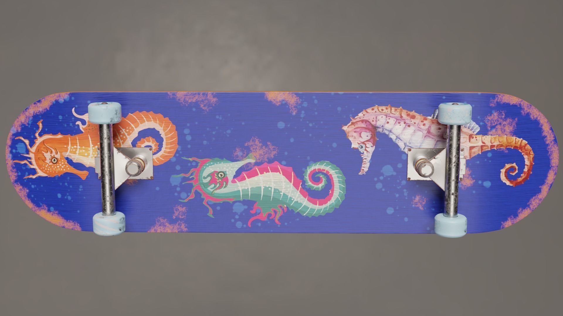 Skateboard 3D model_10