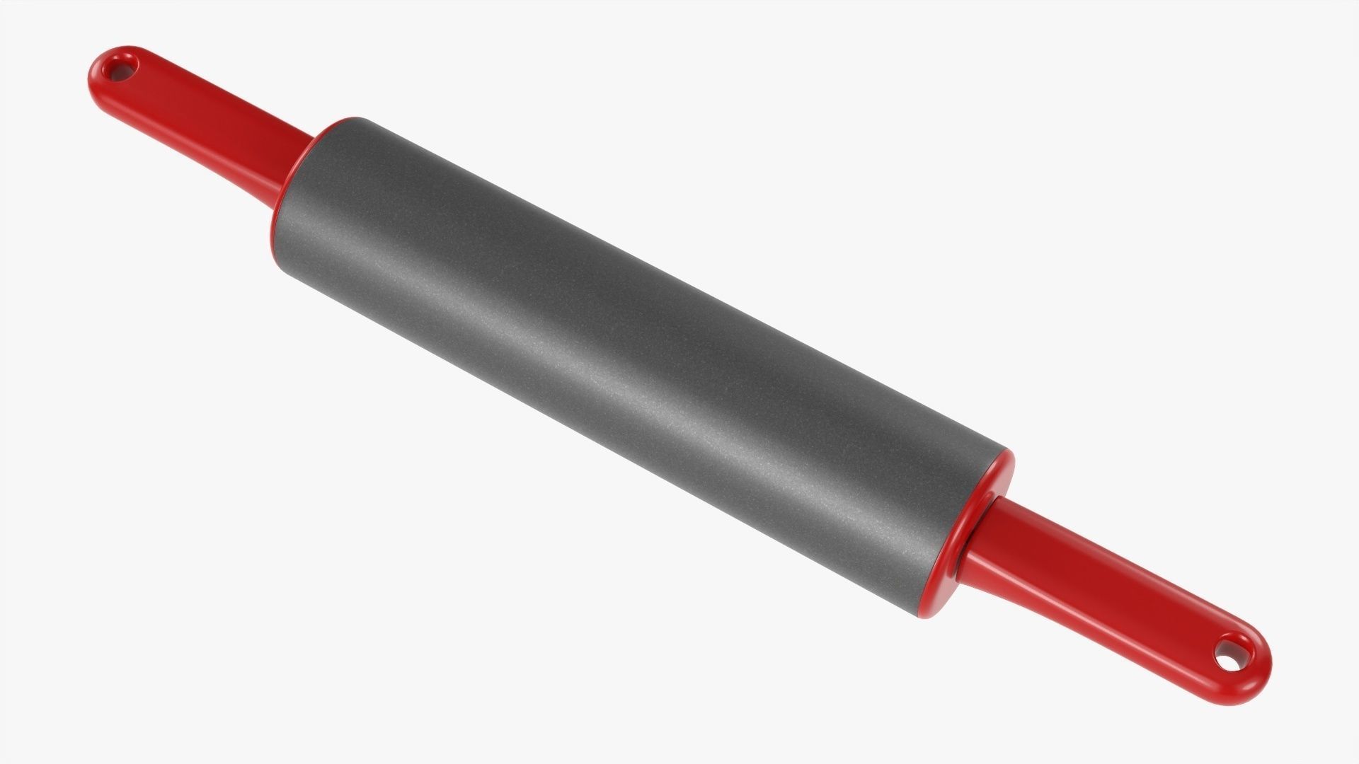 Rolling pin 3D model_1