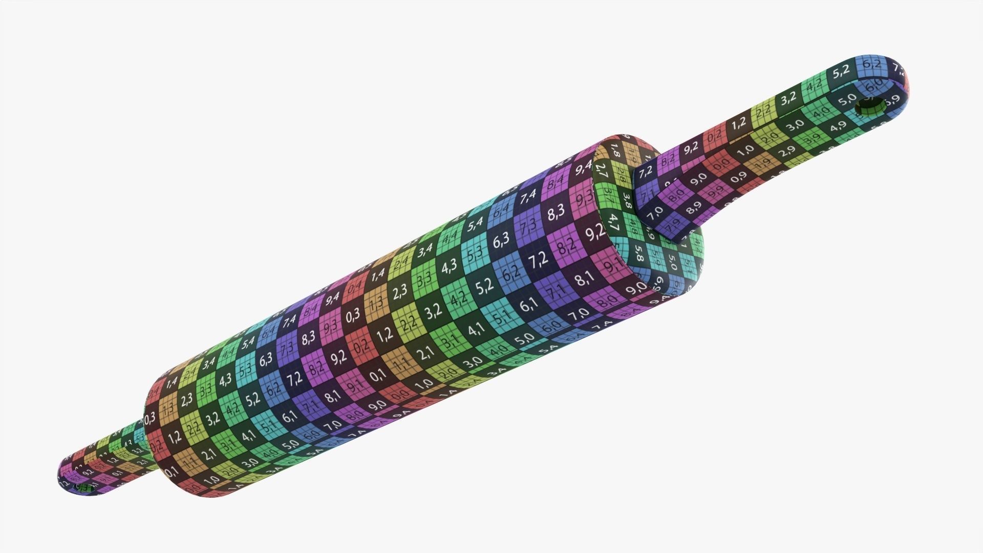 Rolling pin 3D model_12