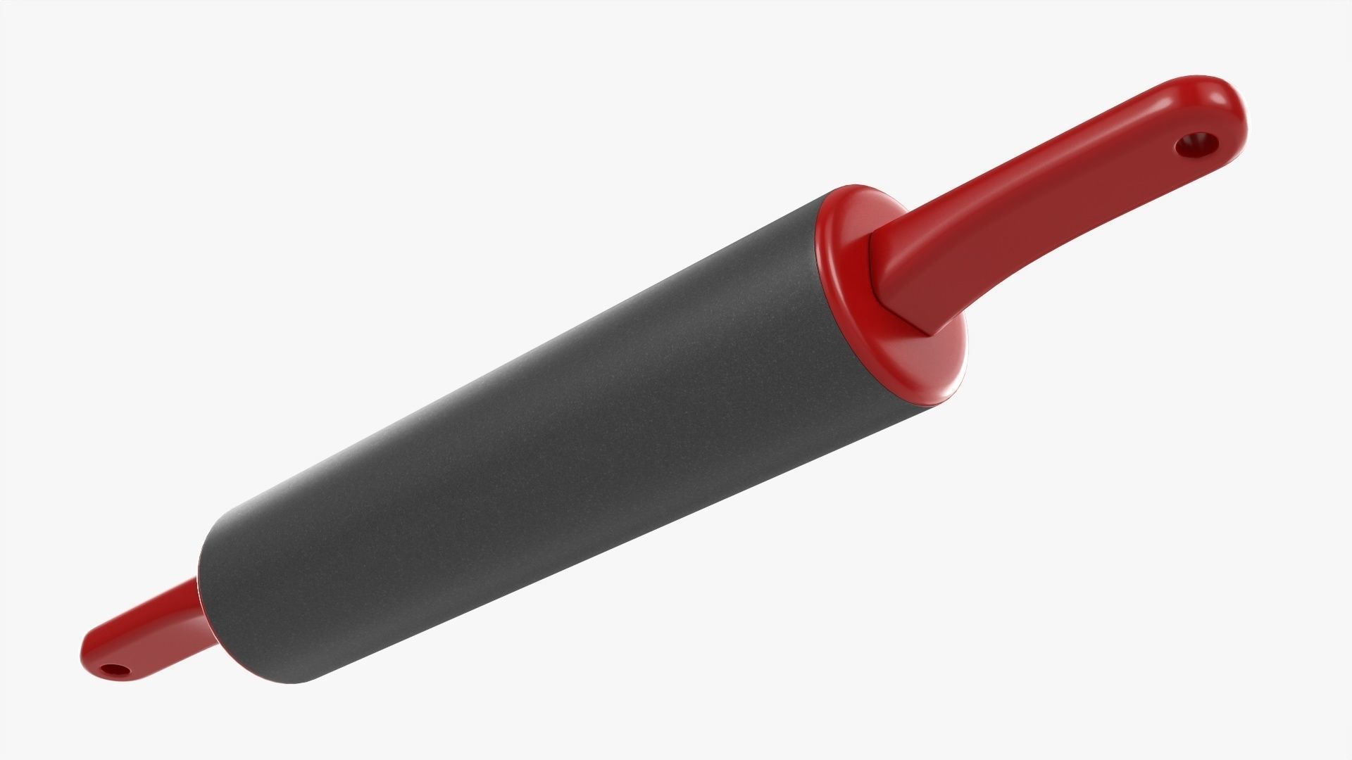 Rolling pin 3D model_2