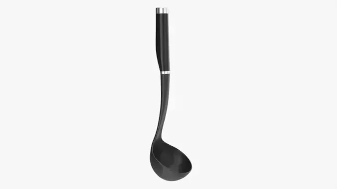 Soup ladle 3D model