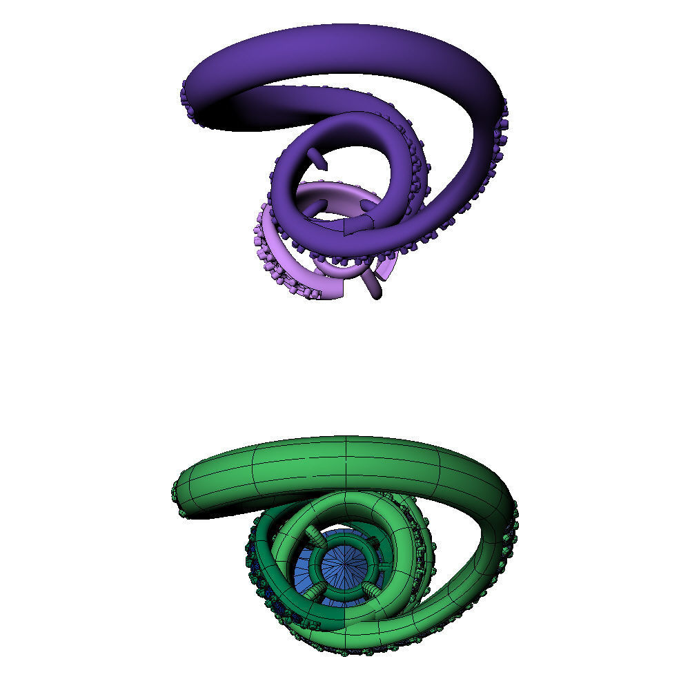 Trinity Ruban Ring 1ct 3D print model_15