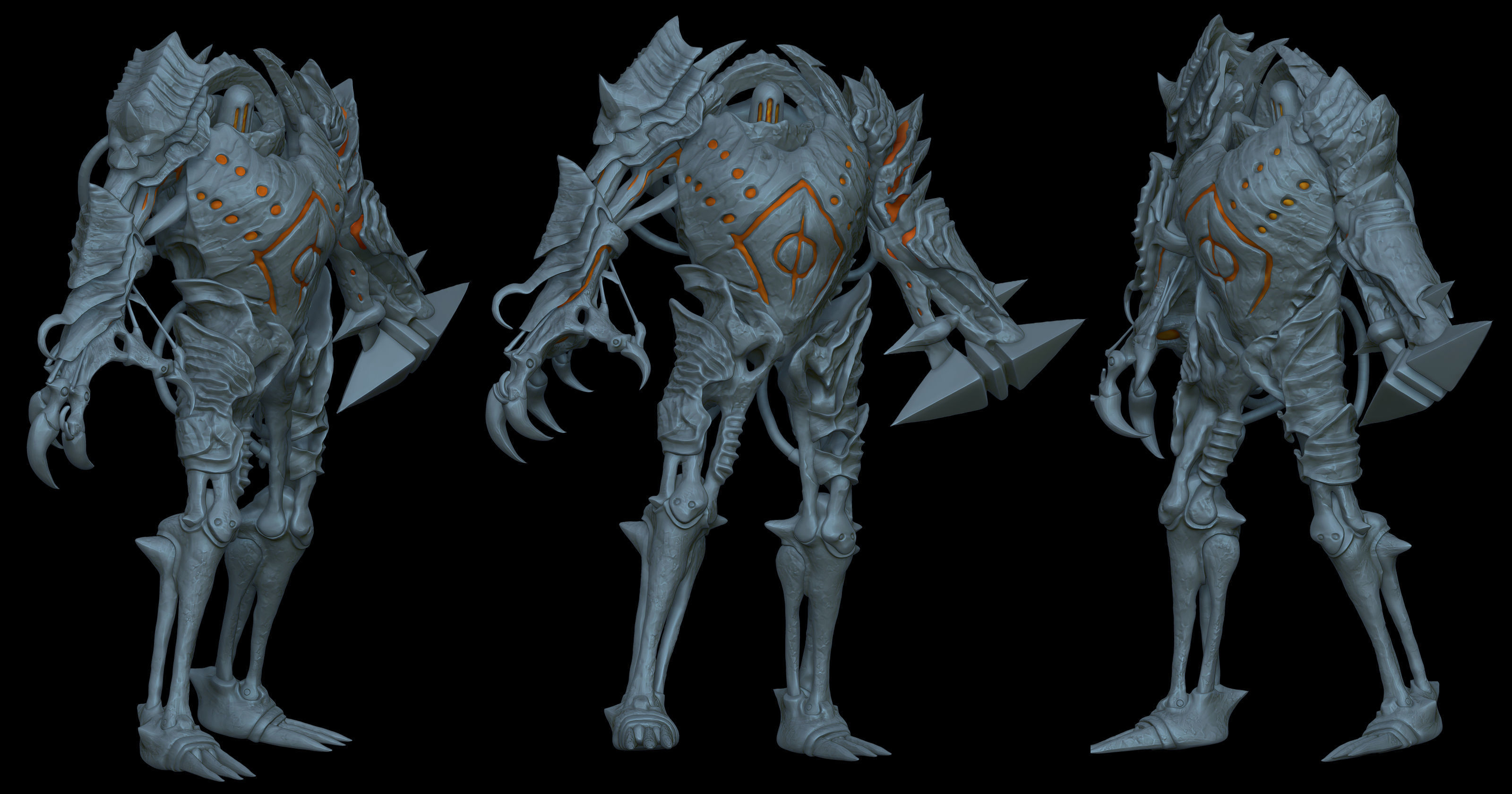 Blightsteel Colossus MTG New Phyrexia 3D print model_2