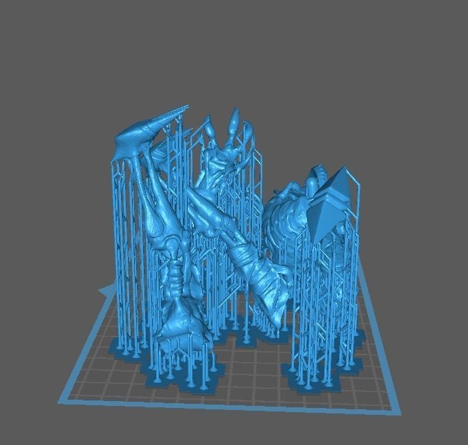 Blightsteel Colossus MTG New Phyrexia 3D print model_10