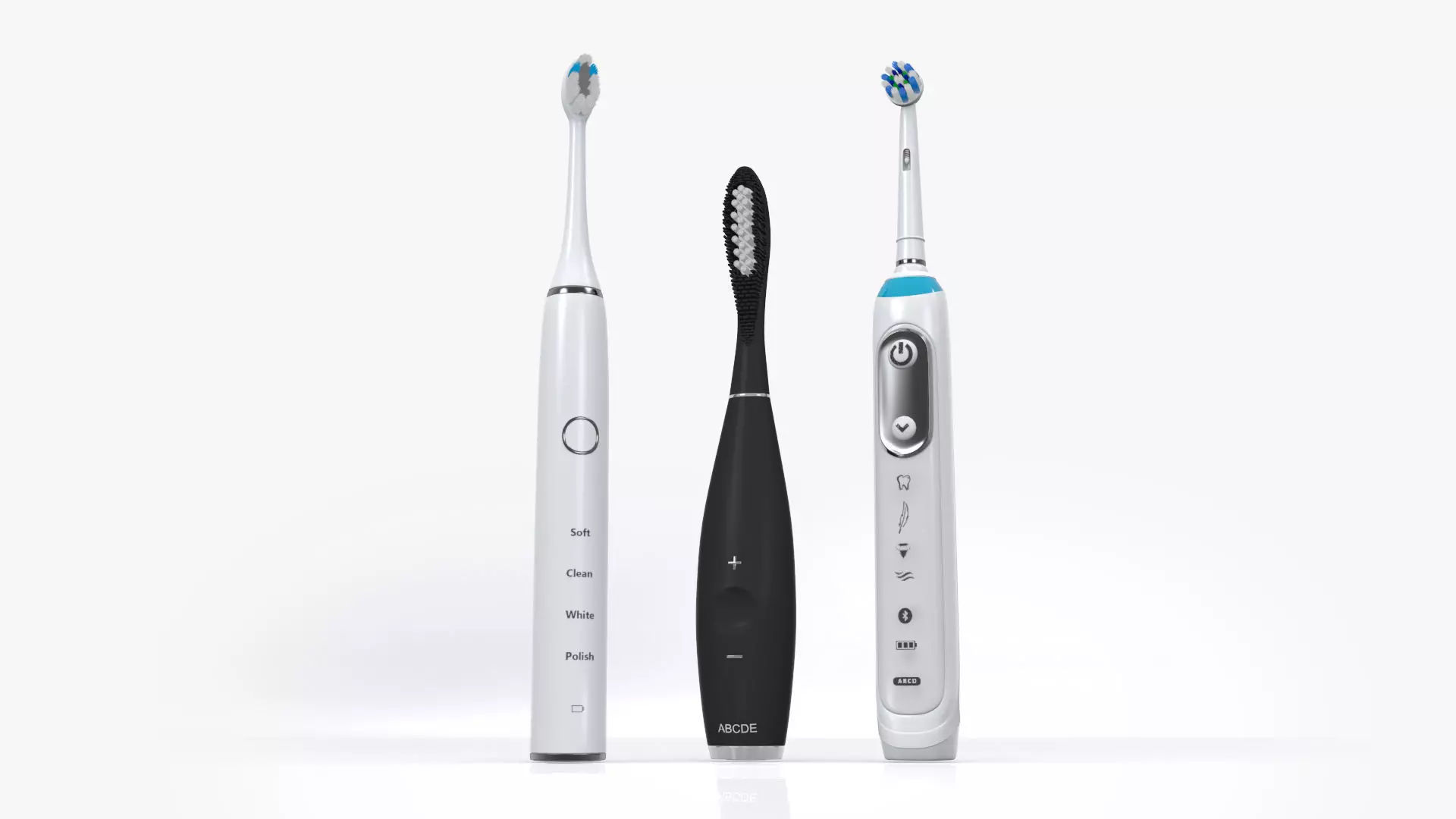 Smart Toothbrush 3D model_0