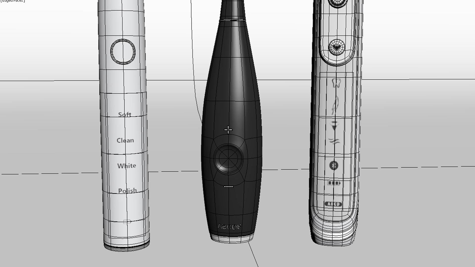 Smart Toothbrush 3D model_22