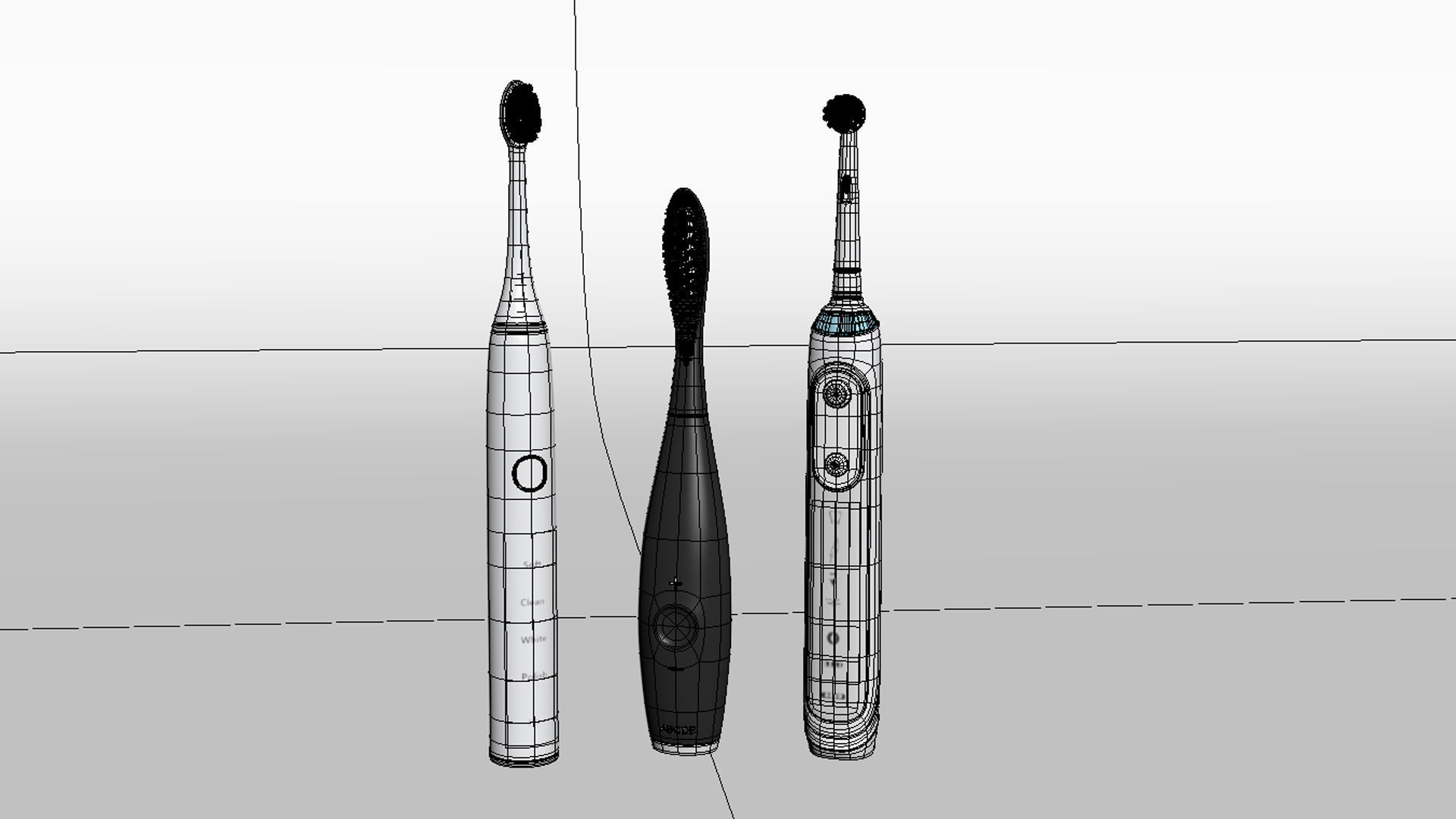 Smart Toothbrush 3D model_13