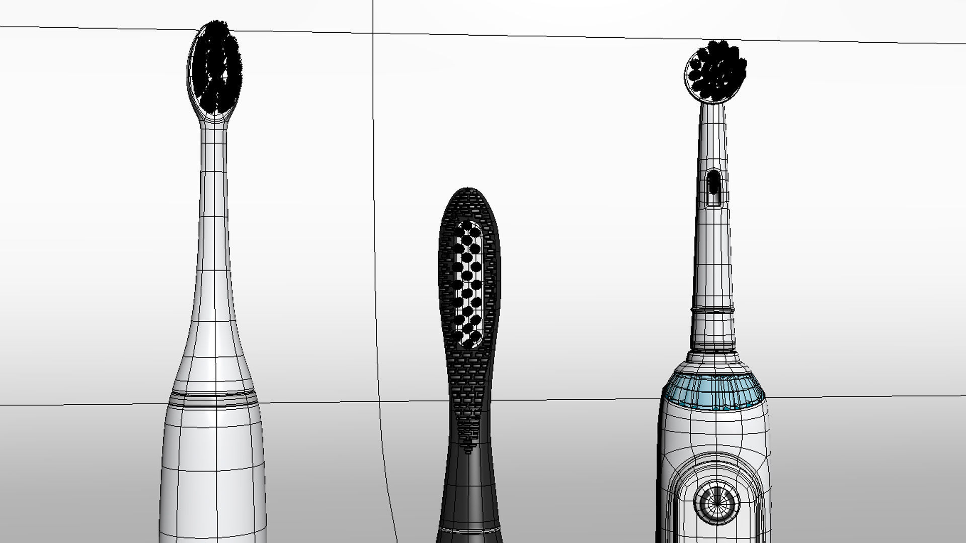 Smart Toothbrush 3D model_19