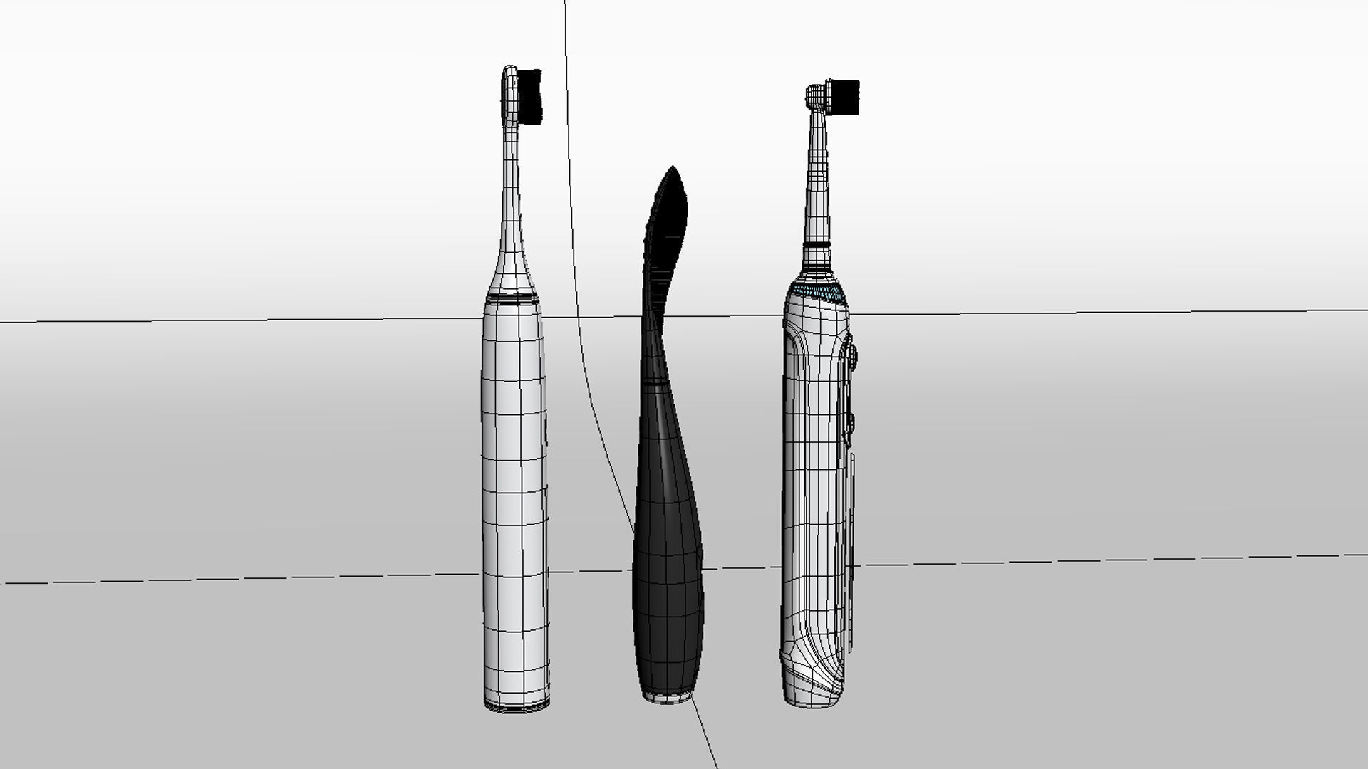 Smart Toothbrush 3D model_18