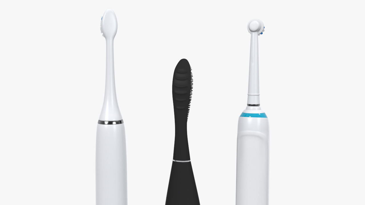 Smart Toothbrush 3D model_8