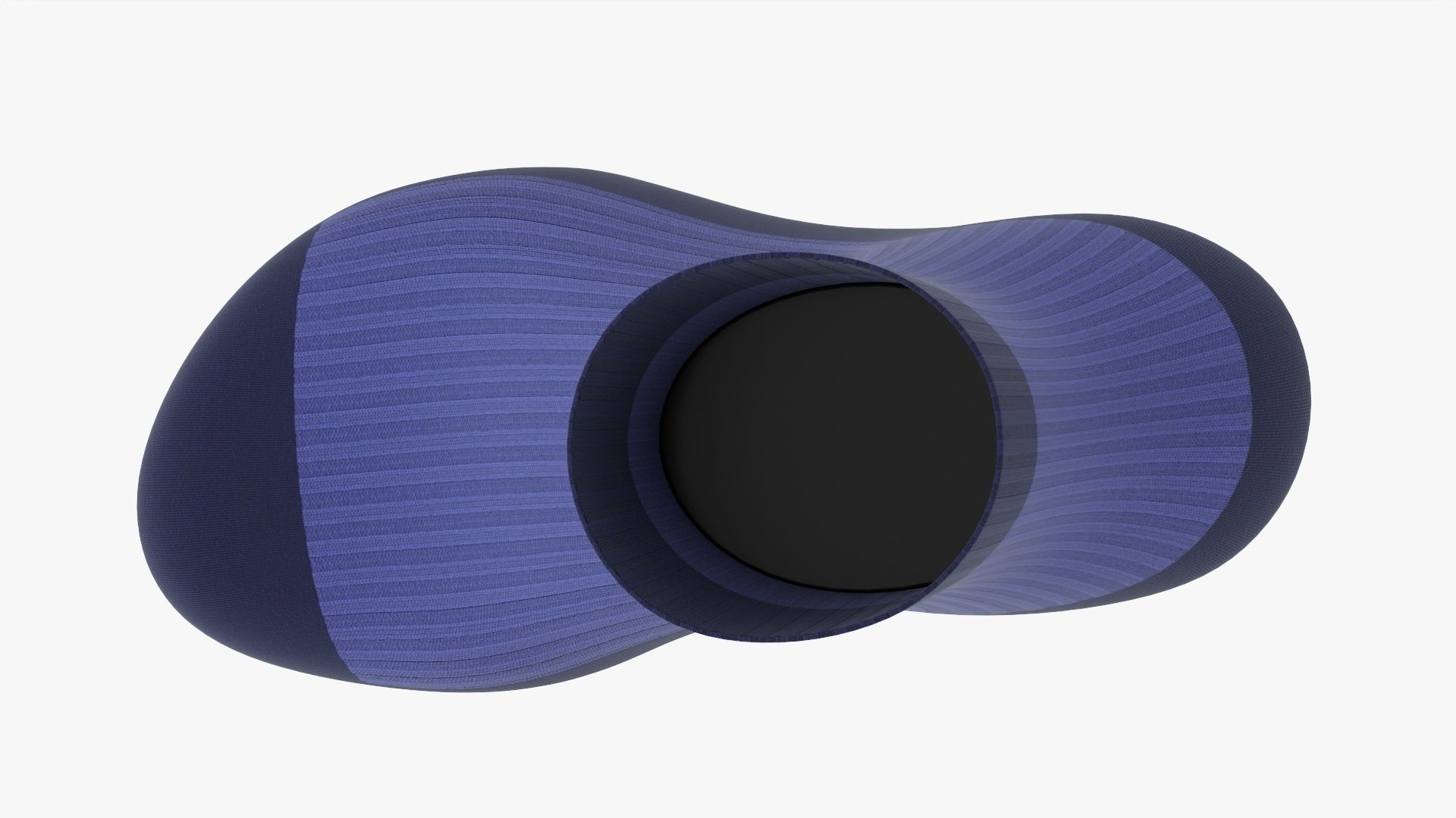 Regular sport sock 3D model_5