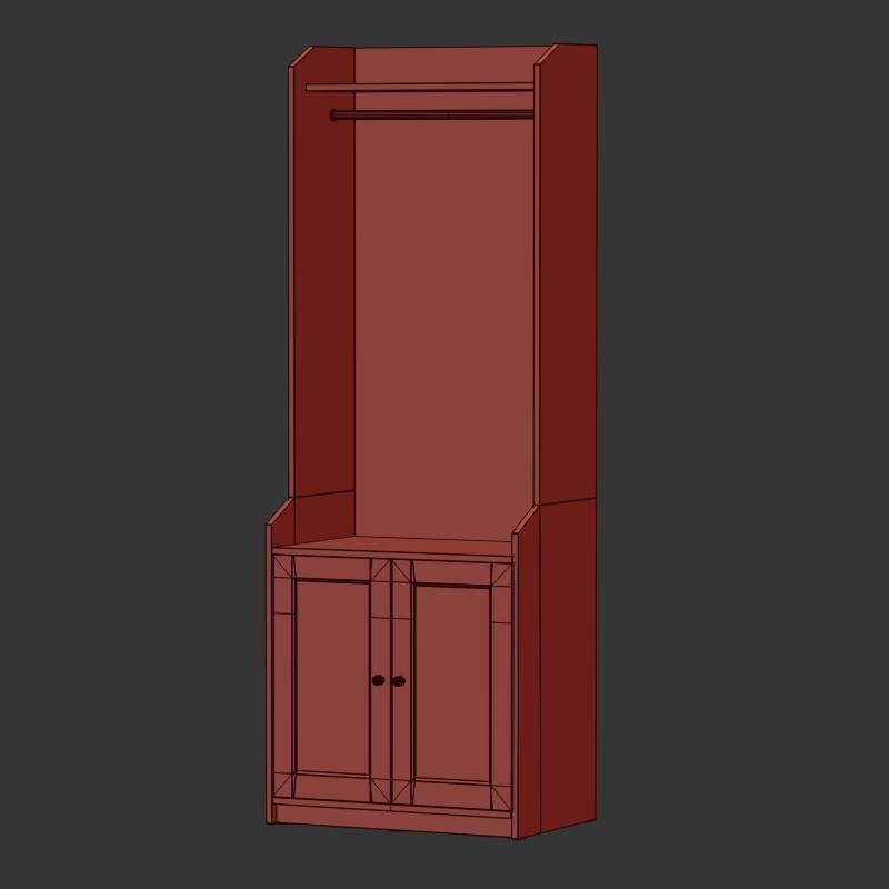 ikea HAUGA v7 3 3D model_3