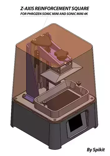 -BUNDLE- Y AND Z AXIS REINFORCEMENT FOR PHROZEN SONIC MINI 3D print model
