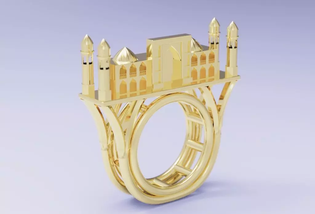building ring 3D print model