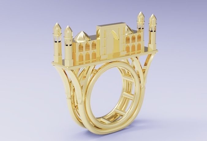 building ring 3D print model