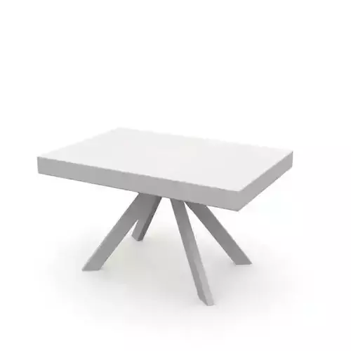 Furniture   White Simple Table