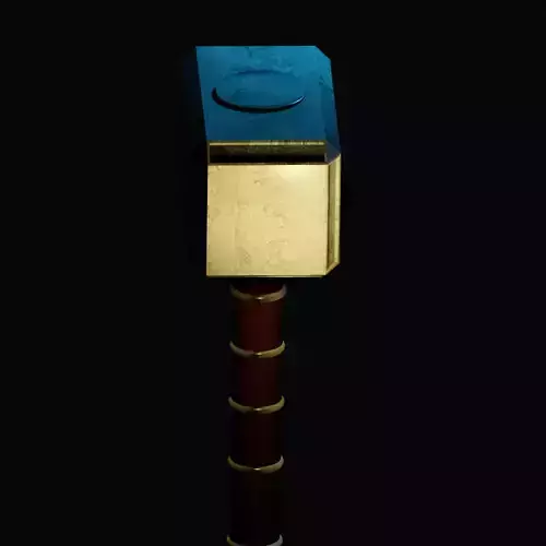 Thor Hammer Mijollnir 3D model